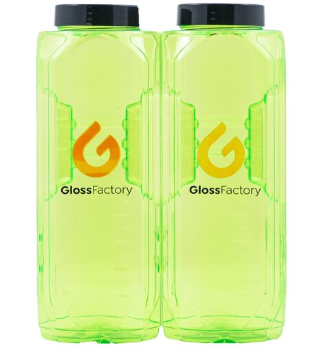 Gloss Factory skumkanon flaske 2stk Kun til bruk p&#229; milde s&#229;per