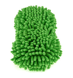 Gloss Factory Chenille Sponge Mikrofibersvamp med h&#229;ndstrikk