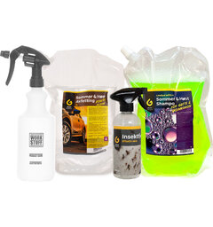 Gloss Factory Effektiv Sommervaskepakke Fjern insekt, fugleskitt, sevje, veist&#248;v