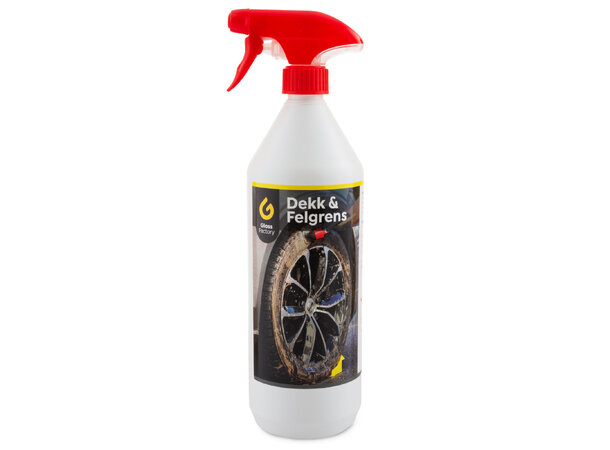 Gloss Factory Dekk og Felgrens Wheel & Tire Cleaner, 1L 