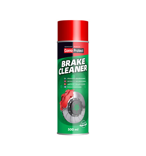 CorroProtect Brake Cleaner, 500ml H&#248;yeffektivt bremserens