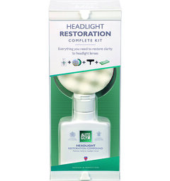 Autoglym Headlight Restoration Kit Komplett renoveringskit til frontlykter